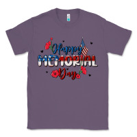 Lavender happy memorial day Classic Tee - MaliasSmallBusiness