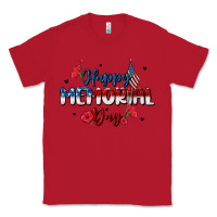Red happy memorial day Classic Tee - MaliasSmallBusiness