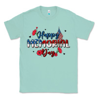Seafoam happy memorial day Classic Tee - MaliasSmallBusiness