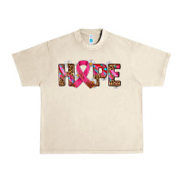 Sandshell hope and cancer ribbon Urban Heavy Tee - AdoDesignShop