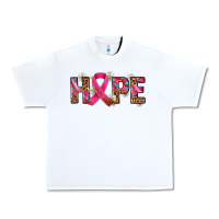 White hope and cancer ribbon Urban Heavy Tee - AdoDesignShop