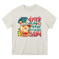 Drink In My Hand Toes In The Sand Heavy Core Tee | Teevron