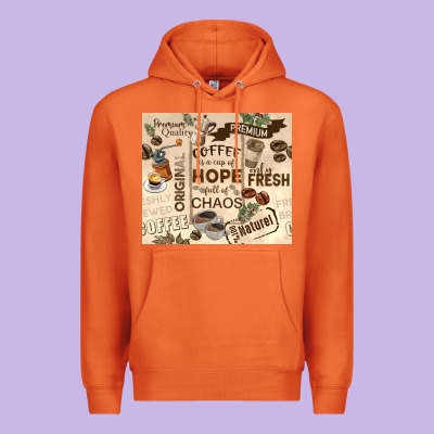 Coffee Is A Cup Of Hope Premium Hoodie Designed By Tumblerdesignbyshophia
