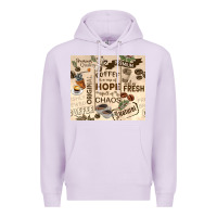 Lilac coffee is a cup of hope Premium Hoodie - TumblerDesignByShophia