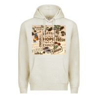 Oatmeal Heather coffee is a cup of hope Premium Hoodie - TumblerDesignByShophia