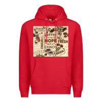 Red coffee is a cup of hope Premium Hoodie - TumblerDesignByShophia