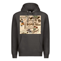 Smoke coffee is a cup of hope Premium Hoodie - TumblerDesignByShophia