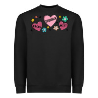 Black tacos tequila anxiety Heavyweight Sweatshirt - MaliasSmallBusiness