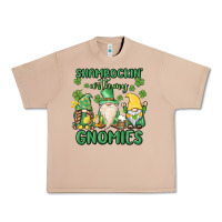 Burro shamrock with my gnomies Urban Heavy Tee - MaliasSmallBusiness