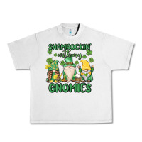 Lunar Rock shamrock with my gnomies Urban Heavy Tee - MaliasSmallBusiness