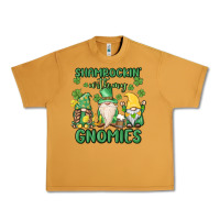 Peanut Butter shamrock with my gnomies Urban Heavy Tee - MaliasSmallBusiness