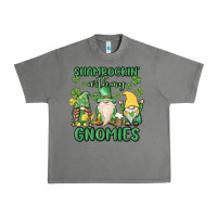 Tornado shamrock with my gnomies Urban Heavy Tee - MaliasSmallBusiness