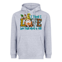 Heather Grey I think i love Fall most of all Heavyweight Hoodie - NancyCooperArtShop