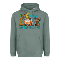 Sage I think i love Fall most of all Heavyweight Hoodie - NancyCooperArtShop