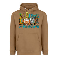 Toasted Coconut I think i love Fall most of all Heavyweight Hoodie - NancyCooperArtShop