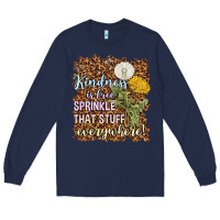 Navy kindness is free sprinkle Long Sleeve Tee - NancyCooperArtShop