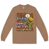 Toasted Coconut kindness is free sprinkle Long Sleeve Tee - NancyCooperArtShop
