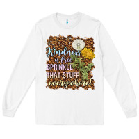 White kindness is free sprinkle Long Sleeve Tee - NancyCooperArtShop