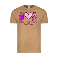 Vintage Camel Peace Love Cure Breast Cancer Vintage Tee - Jasminsmagicworld