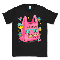 Black time for that retail therapy Classic Tee - MaliasSmallBusiness