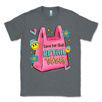 Charcoal Heather time for that retail therapy Classic Tee - MaliasSmallBusiness
