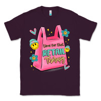 Plum time for that retail therapy Classic Tee - MaliasSmallBusiness