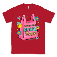 Red time for that retail therapy Classic Tee - MaliasSmallBusiness