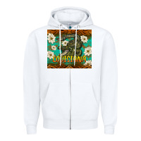 White louisiana alligator tumbler Zipper Hoodie - BarkalooDesign