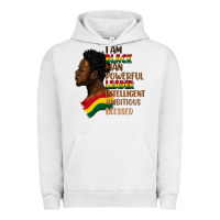 Pigment Lunar Rock I am black man Urban Hoodie - FaDigitalArtStudio