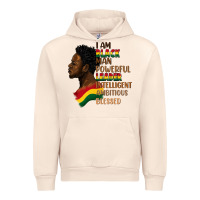 Sandshell I am black man Urban Hoodie - FaDigitalArtStudio
