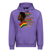 Tulip I am black man Urban Hoodie - FaDigitalArtStudio