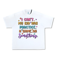 White sports mom Urban Heavy Tee - MaliasSmallBusiness