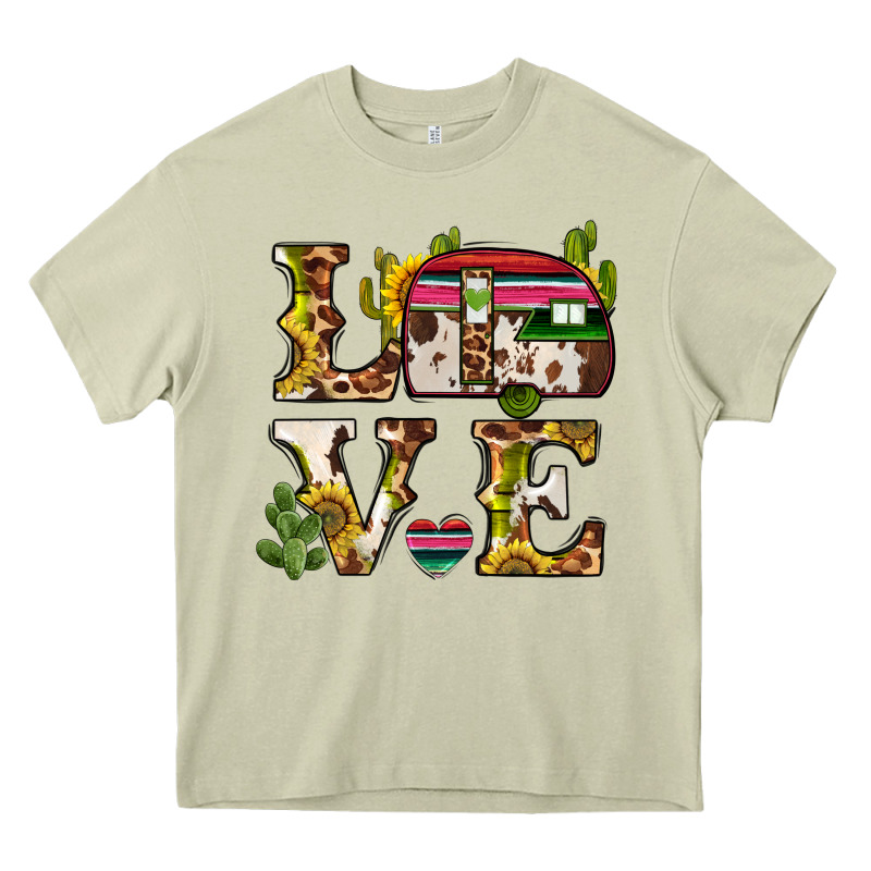 Love Caravan Heavy Core Tee by BarkalooDesign | Teevron