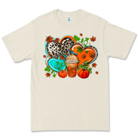 Bone western leopard  fall   hearts Premium Tee - AdoDesignShop
