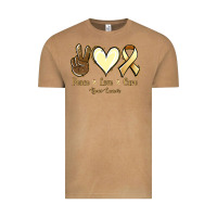 Vintage Camel Peace Love Cure Bone Cancer Vintage Tee - Jasminsmagicworld