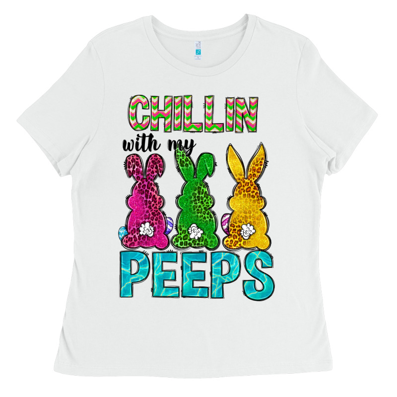 Chillin With My Peeps Ester Day Ladies Tee by Neo Western | Teevron