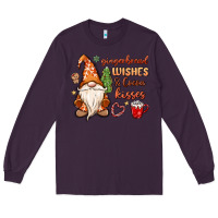 Plum gingerbread wishes cocoa kisses Long Sleeve Tee - MaliasSmallBusiness