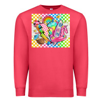 Cardinal retro summer Premium Sweatshirt - TumblerDesignByShophia