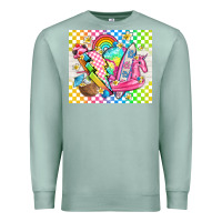 Seafoam retro summer Premium Sweatshirt - TumblerDesignByShophia