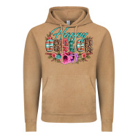 Vintage Camel happy easter western floral serape leopard Vintage Hoodie - Jasminsmagicworld