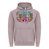 Vintage Zinc happy easter western floral serape leopard Vintage Hoodie - Jasminsmagicworld