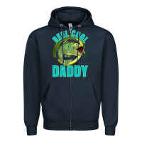 Navy reel cool daddy Zipper Hoodie - Jasminsmagicworld