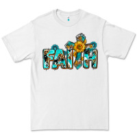 White faith with cross ado Premium Tee - AdoDesignShop