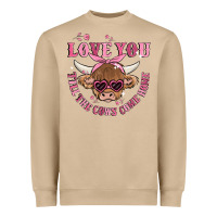 Mushroom love you till the cows come home Heavyweight Sweatshirt - MaliasSmallBusiness