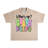French Oak what's up peeps Urban Heavy Tee - MaliasSmallBusiness