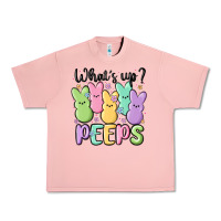 Salmon what's up peeps Urban Heavy Tee - MaliasSmallBusiness