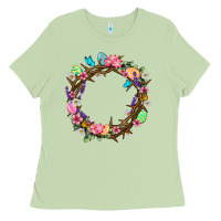 Matcha Crown of thorns Easter Day Ladies Tee - Neo Western