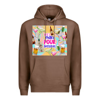 Chestnut let's make pour decisions Premium Hoodie - TumblerDesignByShophia