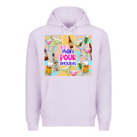 Lilac let's make pour decisions Premium Hoodie - TumblerDesignByShophia