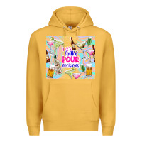 Mustard let's make pour decisions Premium Hoodie - TumblerDesignByShophia